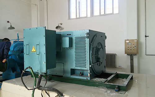 青州某水电站工程主水泵使用我公司高压电机